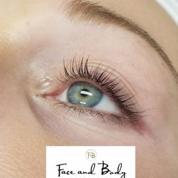 Face and Body Aesthetics - Elleebana Lash Lift and Belmacil Lash Tint.