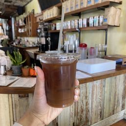 Iced coffee Iced coffee