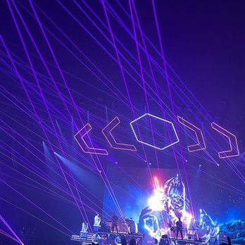 T-Mobile Center - a group of people performing on stage - Stadiums & Arenas Near Me - Kansas City, Missouri
