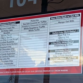 Bruster's Real Ice Cream - ice cream flavors - Ice Cream & Frozen Yogurt Near Me - Golf, Florida Bruster's Real Ice Cream - ice cream flavors - Ice Cream & Frozen Yogurt Near Me - Golf, Florida