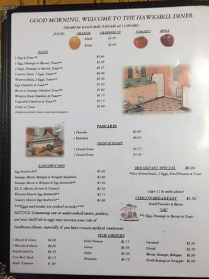 Menu photo 7 Hawksbill Diner Stanley, VA Menu photo 7 Hawksbill Diner Stanley, VA