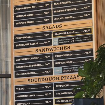 Pinthouse Brewing - Menu - Brewpubs Near Me - Austin, Texas