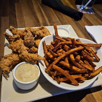 Yardbird - Chicken tenders and sweet potato fries - New American Near Me - Washington, DC, District of Columbia Yardbird - Chicken tenders and sweet potato fries - New American Near Me - Washington, DC, District of Columbia