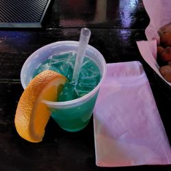 Adult beverage is called liquid marijuana. It reminds me of the beach at Cabo San Lucas.