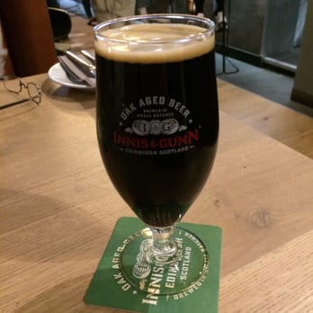 Innis & Gunn Brewery - Irish whisky porter - Seafood Near Me - Edinburgh, EDH