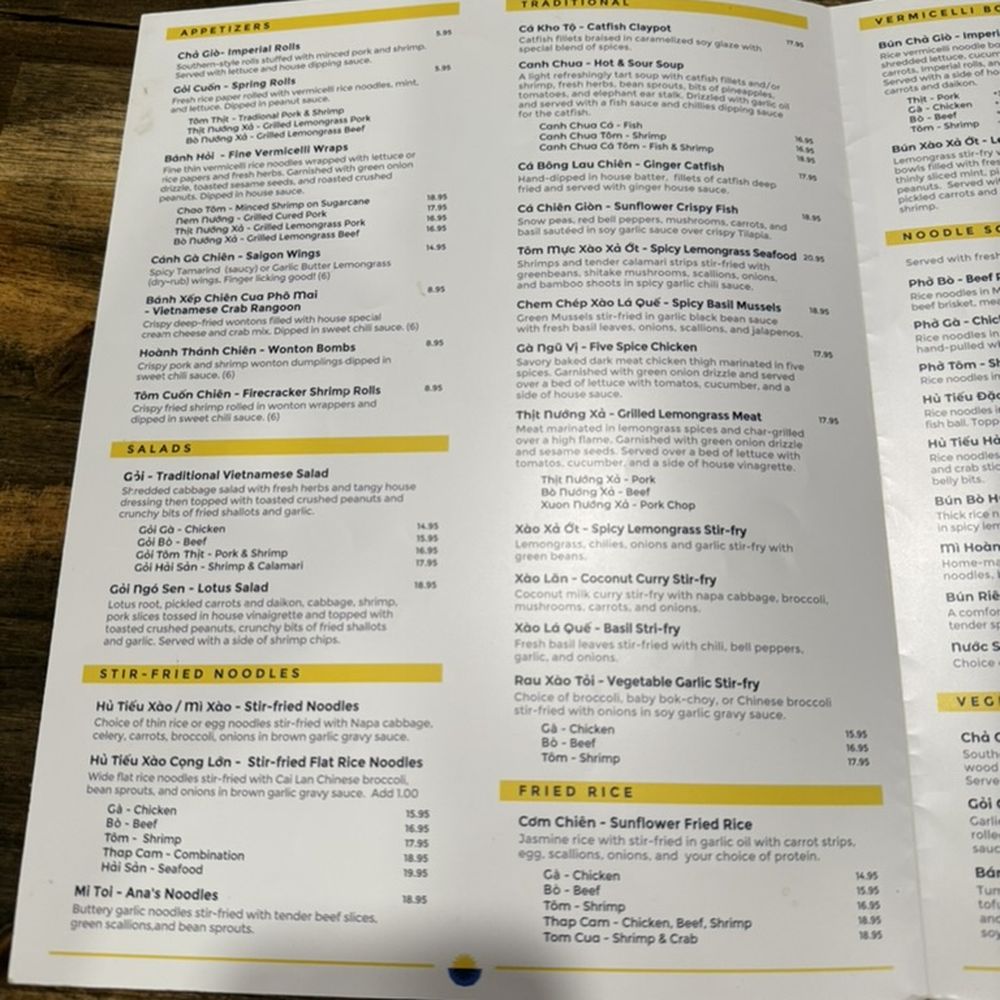 Sunflower Vietnamese Cuisine - Menu - Vietnamese Near Me - Austin, Texas Sunflower Vietnamese Cuisine - Menu - Vietnamese Near Me - Austin, Texas