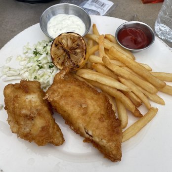 Bluewater Grill - Fish and chips (split platter) - Seafood Near Me - Avalon, California