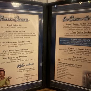 Lucille's American Cafe - Desert menu - American Near Me - Winter Haven, Florida