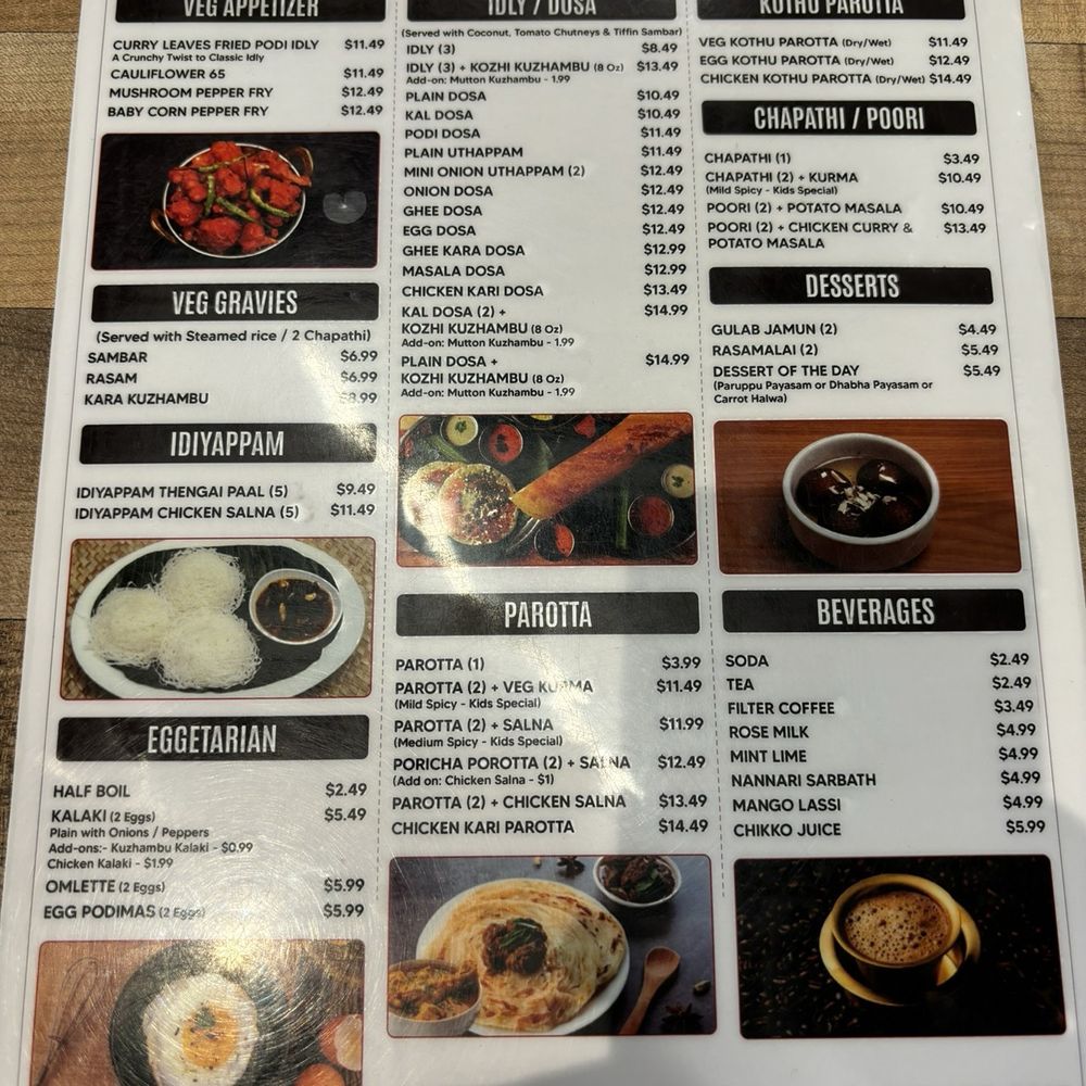 Menu Menu