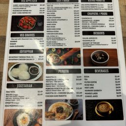 Menu Menu