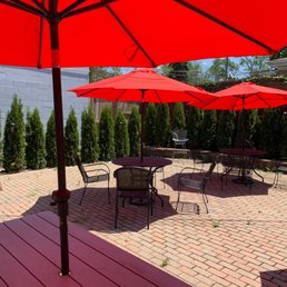 Patio in the back