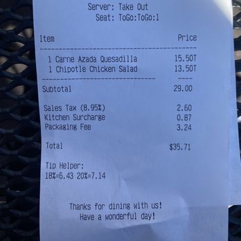Cafe Sabor - Take Out fees - Mexican Near Me - Garden City, Utah