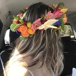 Flower crown for bride