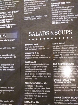 Menu photo 1 Champs Americana Detroit, MI Menu photo 1 Champs Americana Detroit, MI