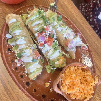 Estilo Azteca - Beef flautas. Couldn't resist a bite! - Breakfast & Brunch Near Me - Glendale, Arizona