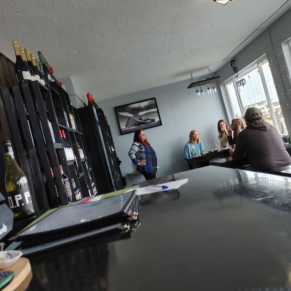 Westhaven Wines - customers sitting at the bar - Wine Bars Near Me - Westport, Washington Westhaven Wines - customers sitting at the bar - Wine Bars Near Me - Westport, Washington