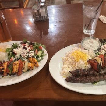 Panini Kabob Grill - 1 Koobideh Skewer, chicken Plate - Mediterranean Near Me - Riverside, California Panini Kabob Grill - 1 Koobideh Skewer, chicken Plate - Mediterranean Near Me - Riverside, California