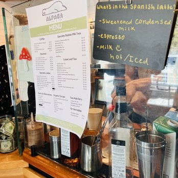 Alpaca Coffee & Tea - Over Spanish latte was yummy - Coffee & Tea Near Me - Idyllwild, California