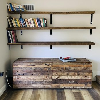 Ashby Maintenance - We bought the reclaimed oak and Gary put them up as shelves perfectly. - Handyman Near Me - West Covina, California
