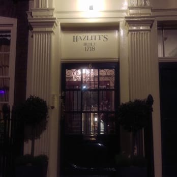 Hazlitts Hotels - Front entrance - Hotels Near Me - London, XGL