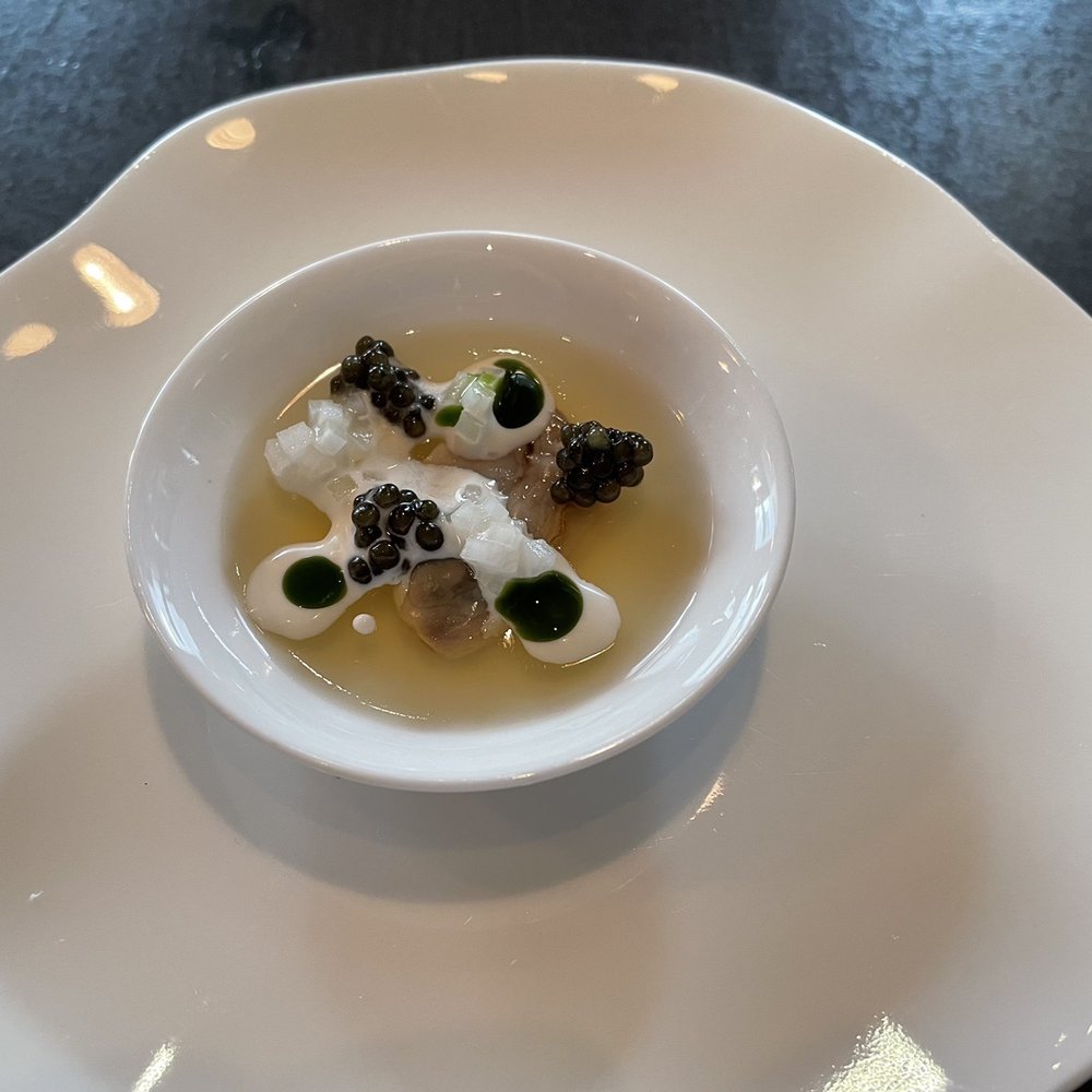 Atera - Oyster with caviar and passion fruit - New American Near Me - New York, New York