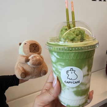 Capy Cafe - frozen matcha - Coffee & Tea Near Me - Folsom, California