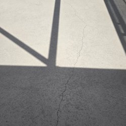 Whaley Works - Pool deck cracks that Bill Whaley will not fix even though he said 9 times that he would.