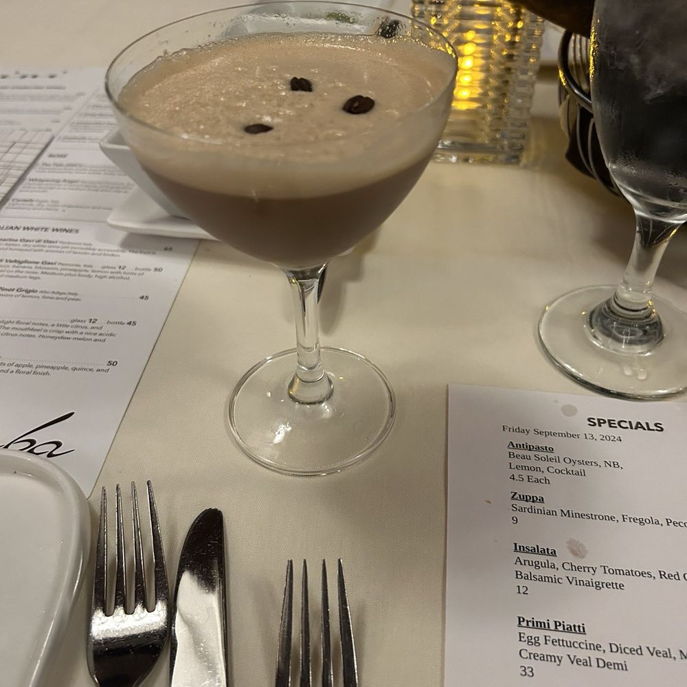 Gamba Ristorante - Espresso Martini + Cognac - Italian Near Me - Merrillville, Indiana Gamba Ristorante - Espresso Martini + Cognac - Italian Near Me - Merrillville, Indiana