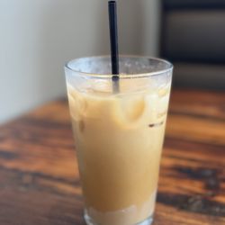 Love You Brunches - Iced lavender white mocha latte