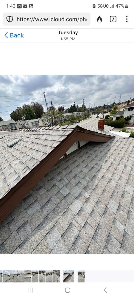 Slide of Rescue Roofing Construction