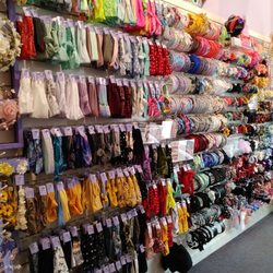 Claire's Boutiques - A wall full of hair accessories!
