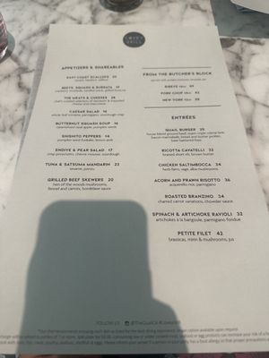 Menu photo 2 Covey Grill Carmel, CA