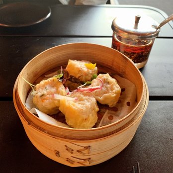 Dumpling Time - Maine Lobster Siu Mai with truffle oil - Dim Sum Near Me - San Francisco, California Dumpling Time - Maine Lobster Siu Mai with truffle oil - Dim Sum Near Me - San Francisco, California