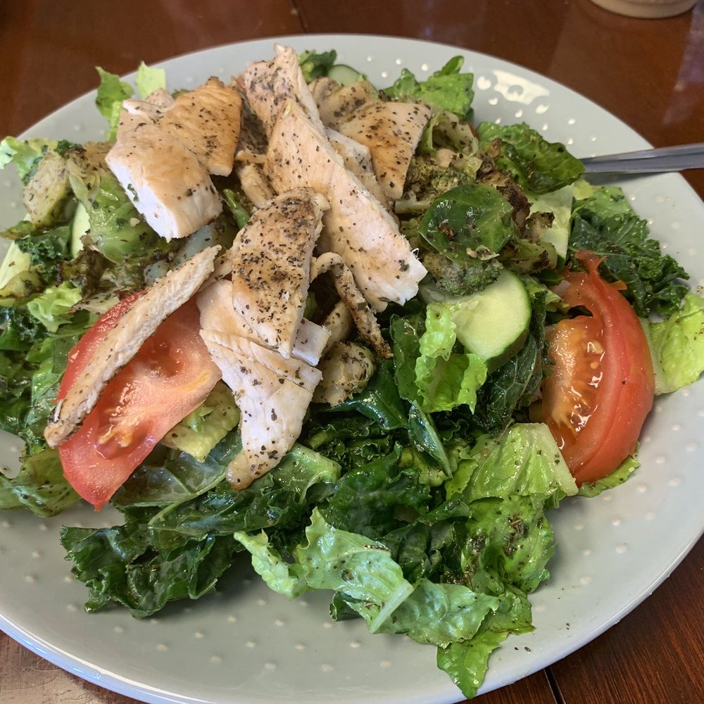 Zero Cafe & Market - Roasted veggie salad with chicken - Breakfast & Brunch Near Me - Belle Vernon, Pennsylvania Zero Cafe & Market - Roasted veggie salad with chicken - Breakfast & Brunch Near Me - Belle Vernon, Pennsylvania