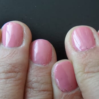 JFK Nails - Photo taken 15 mins after leaving the salon. Both hands. - Nail Salons Near Me - Philadelphia, Pennsylvania JFK Nails - Photo taken 15 mins after leaving the salon. Both hands. - Nail Salons Near Me - Philadelphia, Pennsylvania