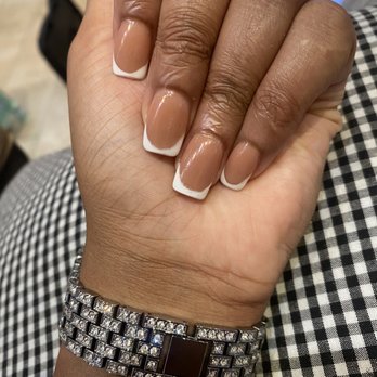 Grandlux Nails Lounge Dunvale - Matt did such a great job on my French tip :) - Nail Salons Near Me - Houston, Texas Grandlux Nails Lounge Dunvale - Matt did such a great job on my French tip :) - Nail Salons Near Me - Houston, Texas