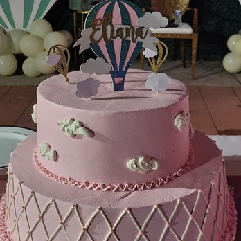 Maria's Bakery - Baby Shower cake. I added the toppers, and they did the rest. - Bakeries Near Me - Los Angeles, California