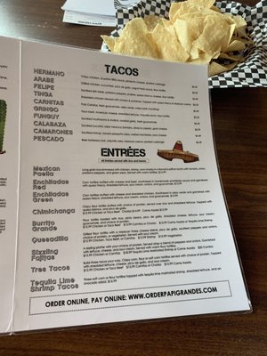 Menu photo 5 Papi Grande's Amherst, NY