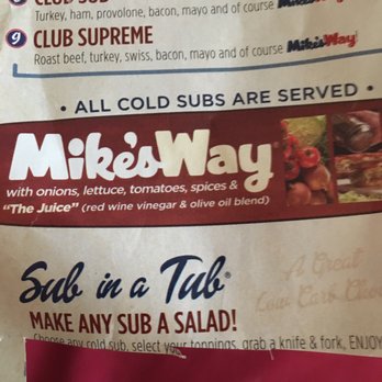 Jersey Mike's Subs - Description of what Mikes Way means. - Fast Food Near Me - Waco, Texas Jersey Mike's Subs - Description of what Mikes Way means. - Fast Food Near Me - Waco, Texas