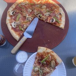Chelsea's Corner Cafe - Supreme pizza no black olives