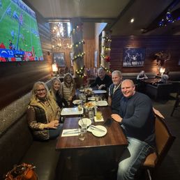 Enjoying Sunday Brunch