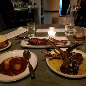 Mediterranean Exploration - 1. Baharat Roasted Carrots 2. Greek Lamb Chops 3. Chreime - Mediterranean Near Me - Portland, Oregon