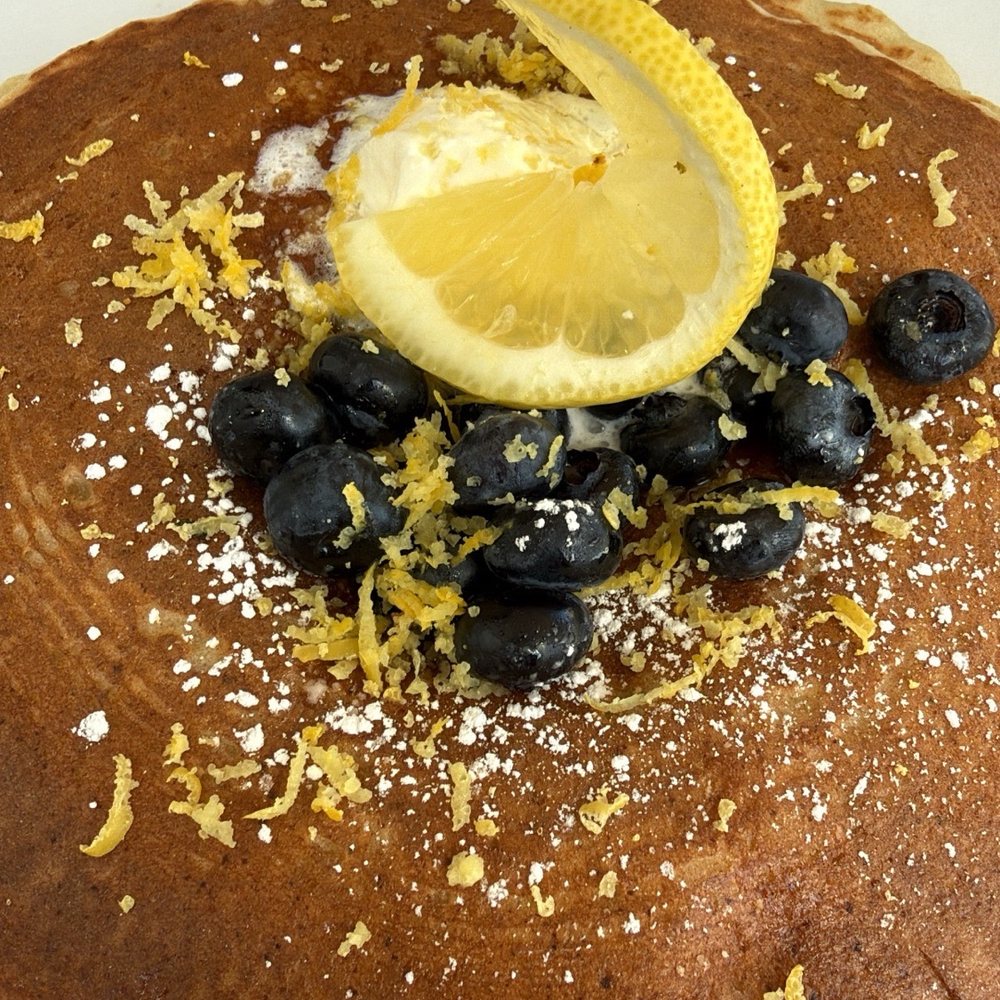 Lemon ricotta pancake Lemon ricotta pancake