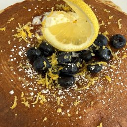 Lemon ricotta pancake Lemon ricotta pancake