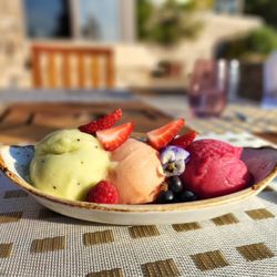 Edgar's Restaurant - Sorbet Trio