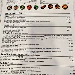Seoul Garden - Menu 7/22