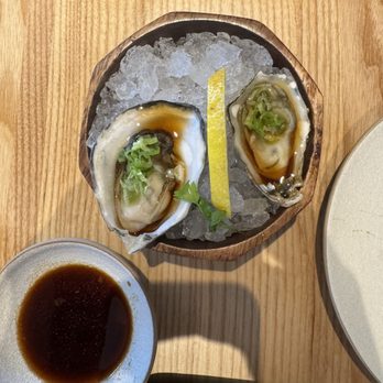 Tokyo Table - One of each oyster option. - Japanese Near Me - Sacramento, California