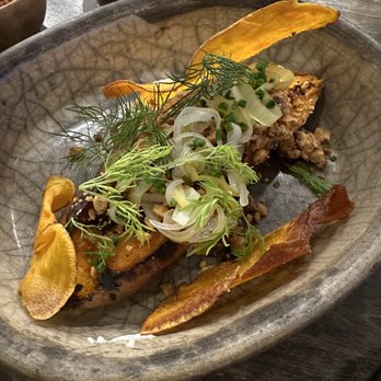 Jun - Sweet potato - New American Near Me - Houston, Texas