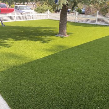 Synthetic Grass Solutions - Front yard. - Artificial Turf Near Me - Madera , California