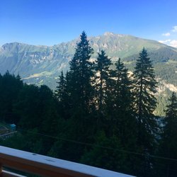 Hotel Alpenblick - View right outside the balcony (this doesn't near capture how beautiful it is!)